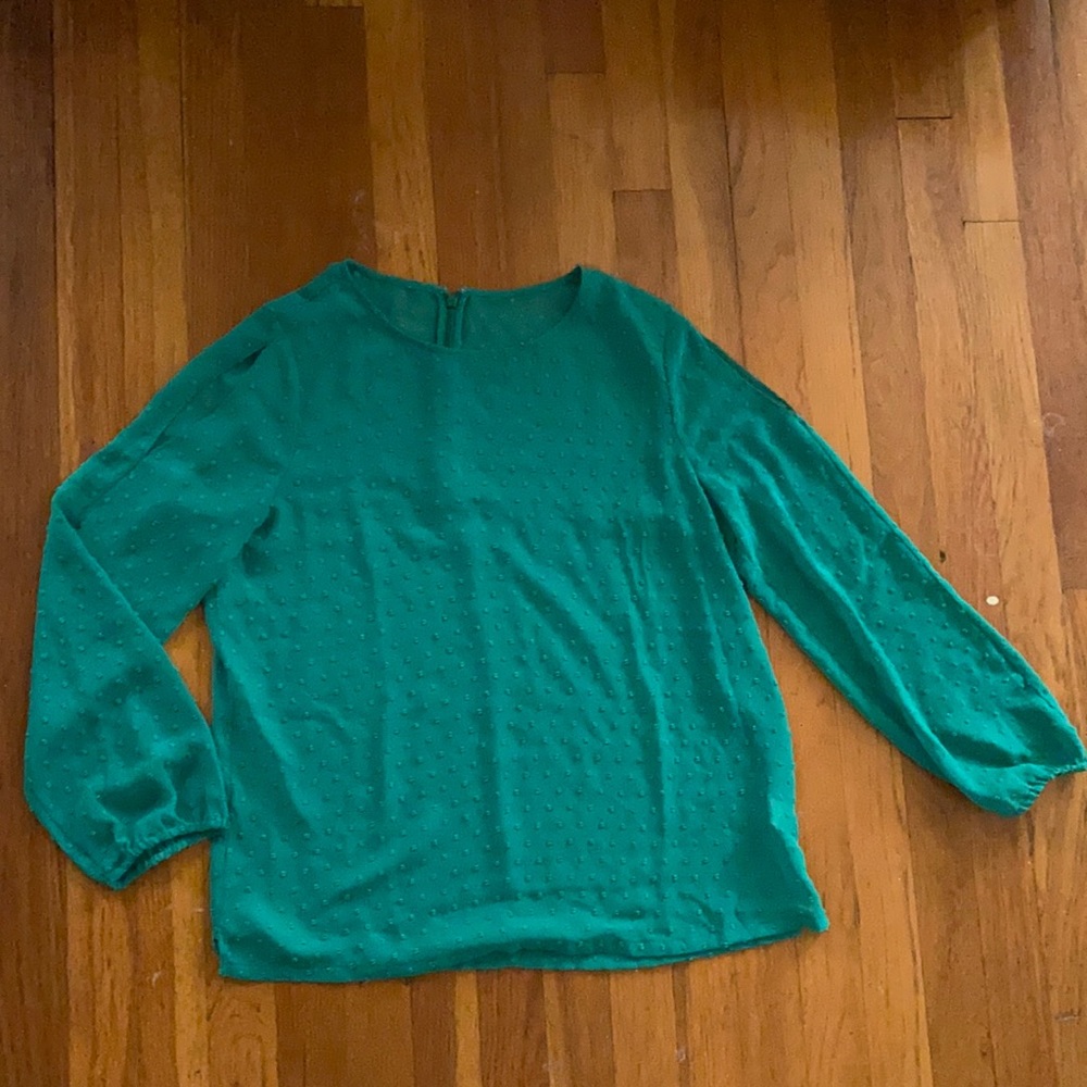 J. Crew Sheer Blouse